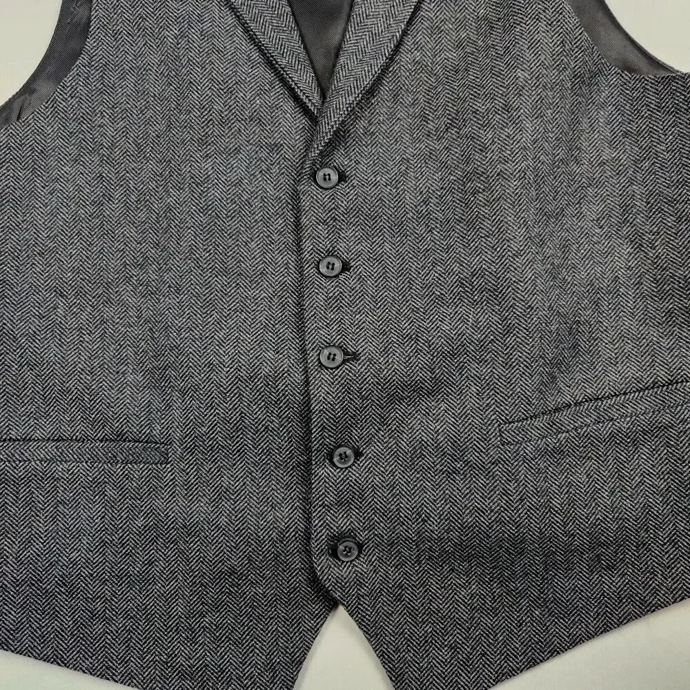 Voboom herringbone tweed